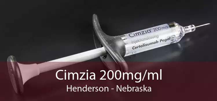 Cimzia 200mg/ml Henderson - Nebraska