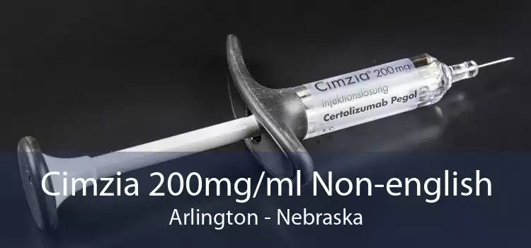 Cimzia 200mg/ml Non-english Arlington - Nebraska