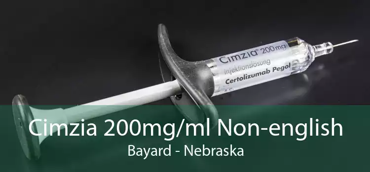 Cimzia 200mg/ml Non-english Bayard - Nebraska