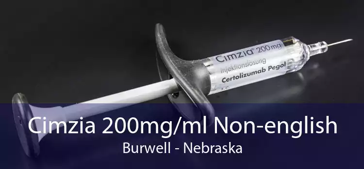 Cimzia 200mg/ml Non-english Burwell - Nebraska