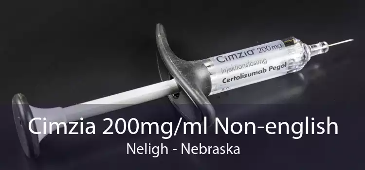 Cimzia 200mg/ml Non-english Neligh - Nebraska