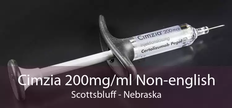 Cimzia 200mg/ml Non-english Scottsbluff - Nebraska