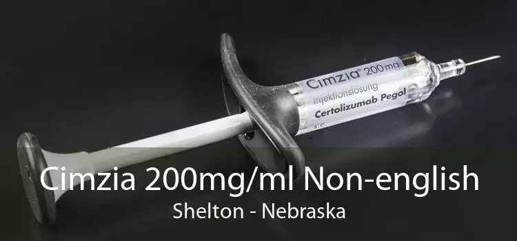 Cimzia 200mg/ml Non-english Shelton - Nebraska