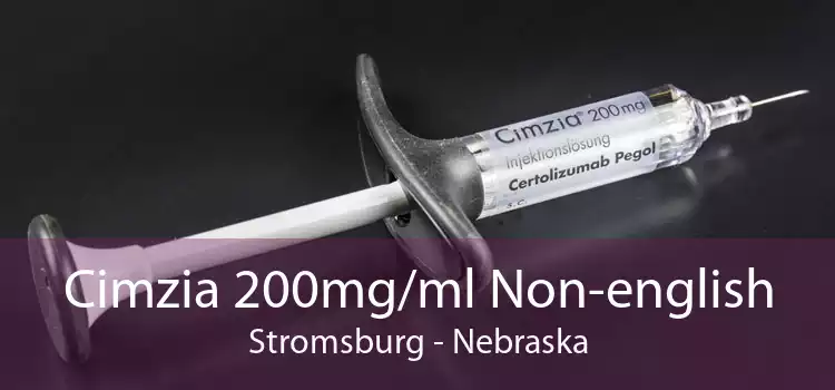 Cimzia 200mg/ml Non-english Stromsburg - Nebraska
