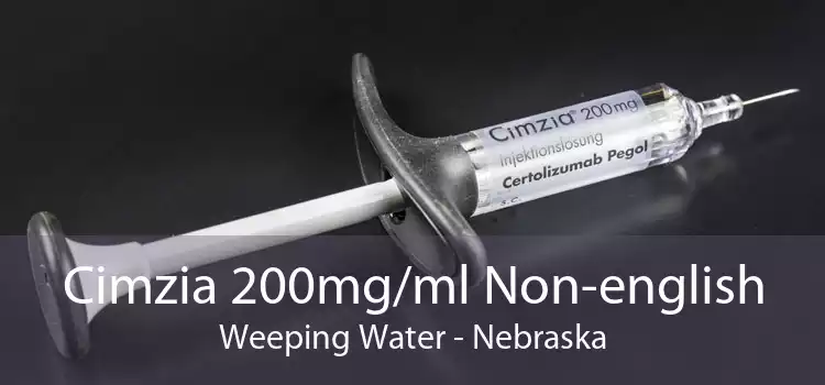 Cimzia 200mg/ml Non-english Weeping Water - Nebraska