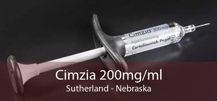 Cimzia 200mg/ml Sutherland - Nebraska